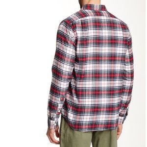 J.Crew Men's Slim Plaid Flannel Shirt - SMALL